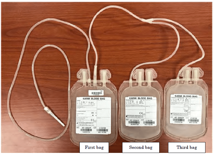 Triple Blood Bag KBT450CA7P